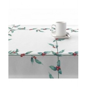 Tovaglia in resina antimacchia Belum White Christmas Multicolore 150 x 150 cm