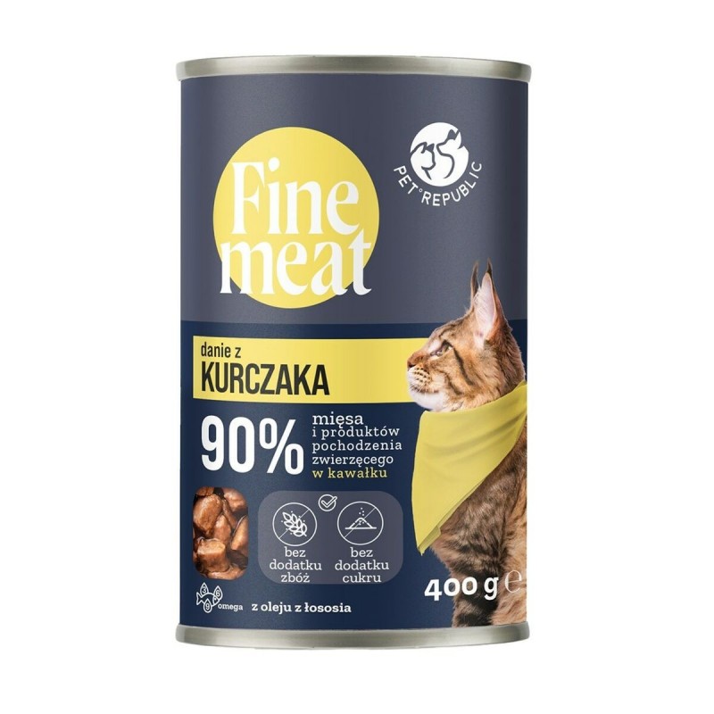 Cibo per gatti PETREPUBLIC Fine Meat Pollo 400 g