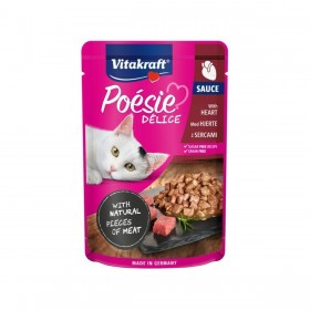 Cibo per gatti Vitakraft POESIE DELICE corazones 85 g