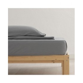 Set di Lenzuola SG Hogar Grigio Singolo