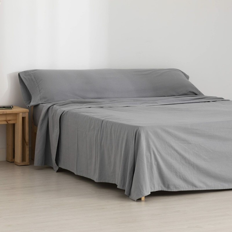 Set di Lenzuola SG Hogar Grigio Matrimoniale