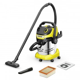 Aspirapolvere senza Cavo Kärcher WD 5 S V-25/5/22 Giallo Nero 1100 W