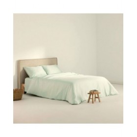 Copripiumino SG Hogar Menta 300 Fili 200 x 200 cm