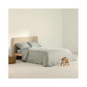 Copripiumino SG Hogar Grigio 300 Fili 200 x 200 cm