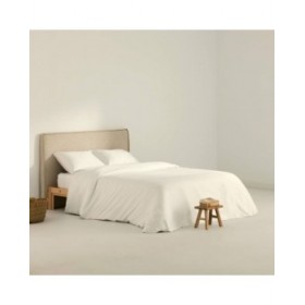 Copripiumino SG Hogar Bianco 300 Fili 140 x 200 cm