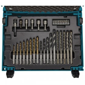 Set di punte Makita B-69478 Mandrini Alluminio 65 Pezzi