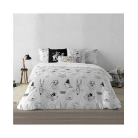 Copripiumino Looney Tunes Looney B&W Bianco black 140 x 200 cm