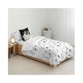 Copripiumino Looney Tunes Looney B&W Bianco black 140 x 200 cm