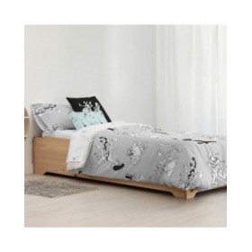 Copripiumino Looney Tunes Looney BN Bianco black 200 x 200 cm
