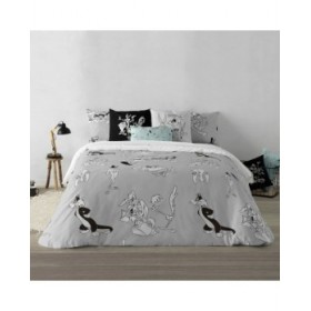 Copripiumino Looney Tunes Looney BN Bianco black 155 x 220 cm