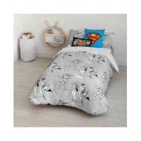 Copripiumino Superman Superman Grigio 175 Fili 200 x 200 cm