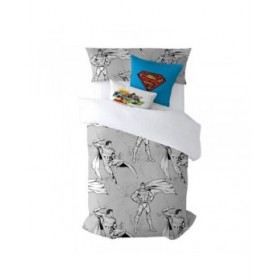 Copripiumino Superman Superman Grigio 175 Fili 260 x 240 cm