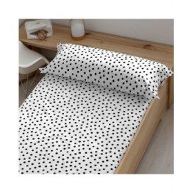 Lenzuolo con angoli aderenti Kids&Cotton Kibo Nero 70x140 cm