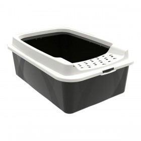 Lettiera per Gatti Rotho Bonnie Eco Nero 57,2 x 39,3 x 20,9 cm Plastica