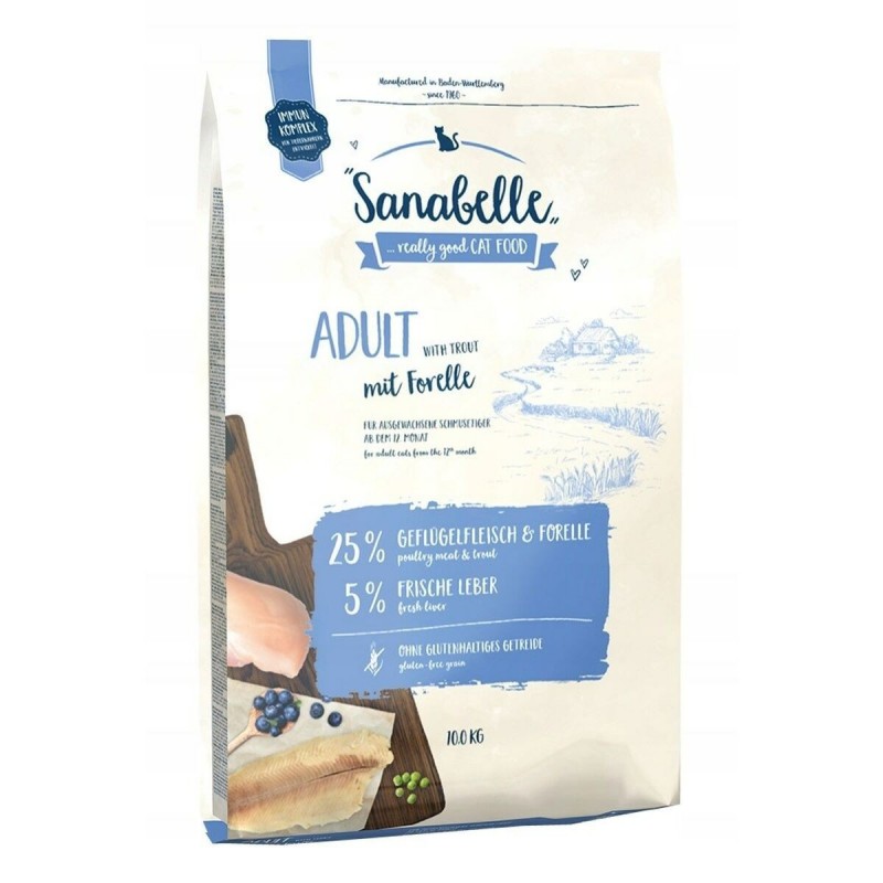 Cibo per gatti BOSCH Adult Trout Pesce 10 kg