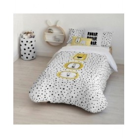 Copripiumino Kids&Cotton Dakari Big Nero 155 x 220 cm