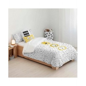 Copripiumino Kids&Cotton Dakari Big Nero 155 x 220 cm