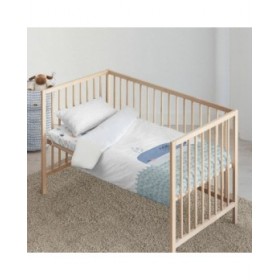 Copripiumino Kids&Cotton Malu Big Azzurro 115 x 145 cm