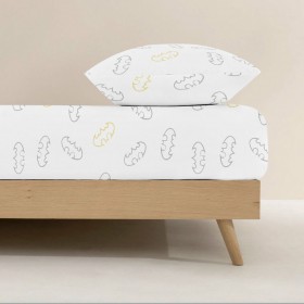 Lenzuolo con angoli aderenti Batman Multicolore Ala francese