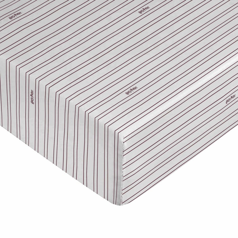Lenzuolo con angoli Harry Potter Bianco Bordeaux Singolo