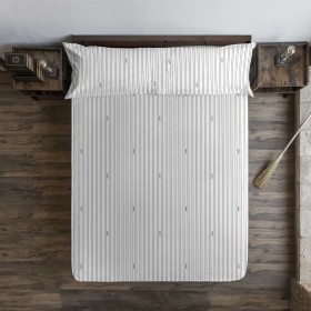Lenzuolo con angoli Harry Potter Bianco Grigio marengo Osimano