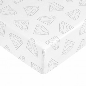 Lenzuolo con angoli aderenti Superman Multicolore Singolo