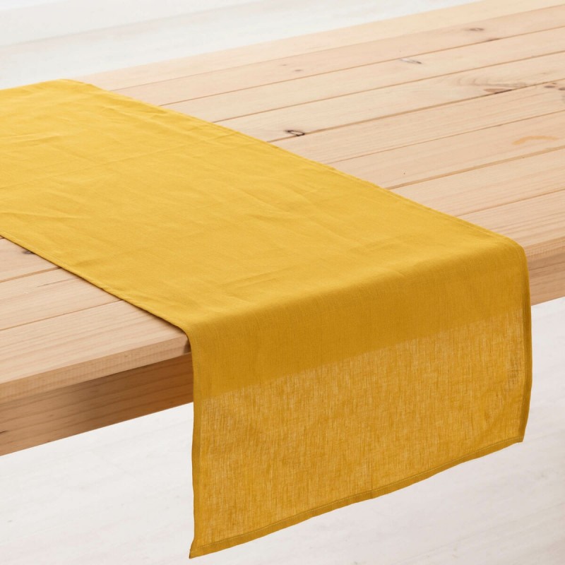Runner da Tavolo Belum Multicolore Senape 45 x 140 cm