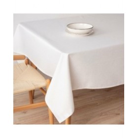 Tovaglia antimacchia Belum Bacoli Bianco 100 x 155 cm
