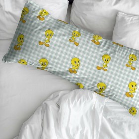Federa Looney Tunes Tweety Vichy Verde Multicolore 175 Fili 45 x 125 cm