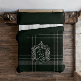 Copripiumino Harry Potter Classic Slytherin 200 x 200 cm Piazza e mezza