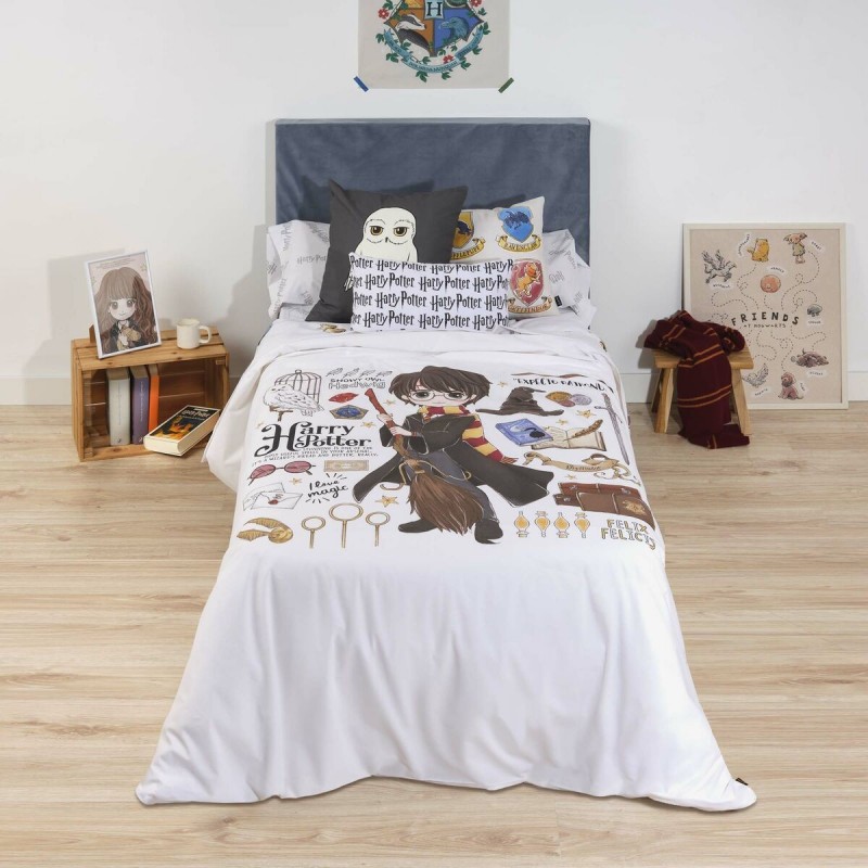 Copripiumino Harry Potter I love magic Multicolore 175 Fili 140 x 200 cm Singolo