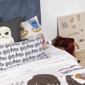 Copripiumino Harry Potter I love magic Multicolore 175 Fili 140 x 200 cm Singolo
