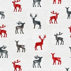 Copripiumino Decolores Laponia Multicolore 175 Fili 220 x 220 cm Ala francese