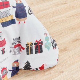 Copripiumino Decolores Laponia Multicolore 175 Fili 260 x 240 cm Osimano