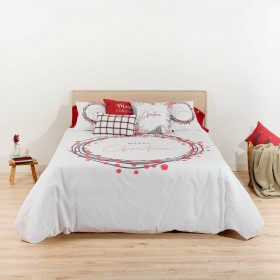 Copripiumino Decolores Laponia Multicolore 175 Fili 260 x 240 cm Osimano