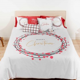 Copripiumino Decolores Laponia Multicolore 175 Fili 200 x 200 cm Piazza e mezza