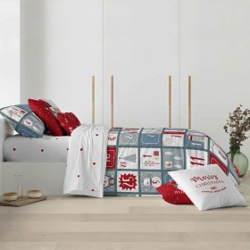 Copripiumino Decolores Laponia Multicolore 175 Fili 220 x 220 cm Ala francese
