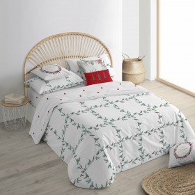 Copripiumino Decolores Laponia Multicolore 175 Fili 155 x 220 cm Singolo