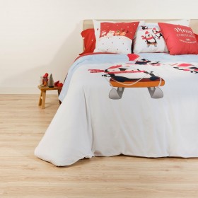 Copripiumino Decolores Laponia Multicolore 175 Fili 200 x 200 cm Piazza e mezza