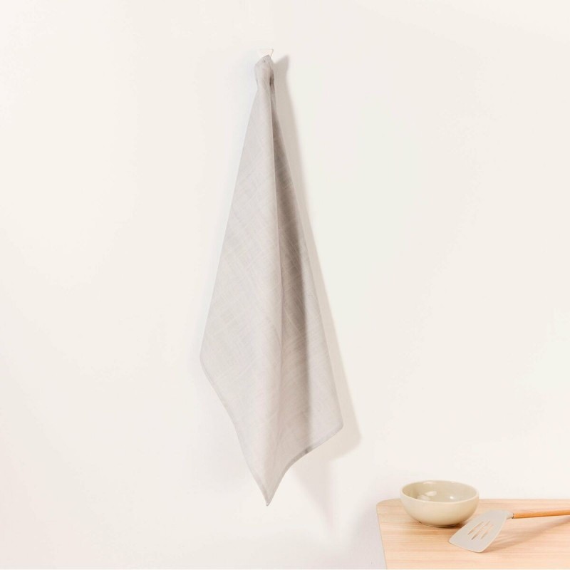 Set di Asciugamani da Cucina Belum Liso Grigio 45 x 70 cm