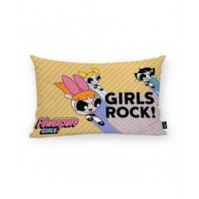 Fodera per cuscino Powerpuff Girls Girls Rock C Multicolore 30 x 50 cm