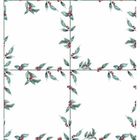 Tovaglia Belum White Christmas Multicolore
