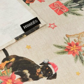 Tovaglia in resina antimacchia Belum Christmas Multicolore 100 x 150 cm