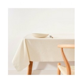 Tovaglia in resina antimacchia Belum Liso Beige 150 x 150 cm