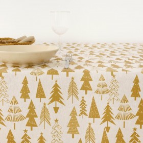 Tovaglia in resina antimacchia Belum Christmas Multicolore 100 x 150 cm