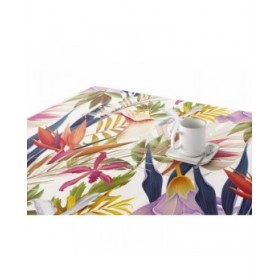 Tovaglia in resina antimacchia Belum Erea 84 Multicolore 150 x 150 cm