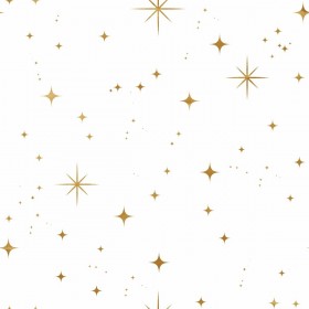 Tovaglia in resina antimacchia Belum Christmas Bianco Dorato 100 x 140 cm