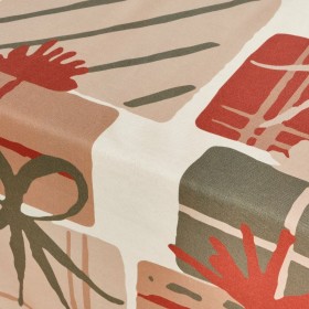 Tovaglia in resina antimacchia Belum Christmas Present  Bianco Rosso Verde 300 x 150 cm