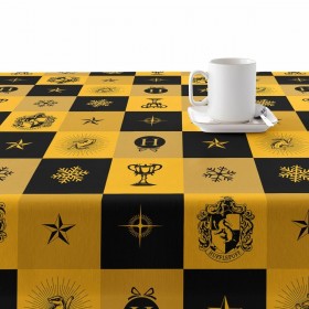 Tovaglia in resina antimacchia Harry Potter Hufflepuff Multicolore 250 x 150 cm