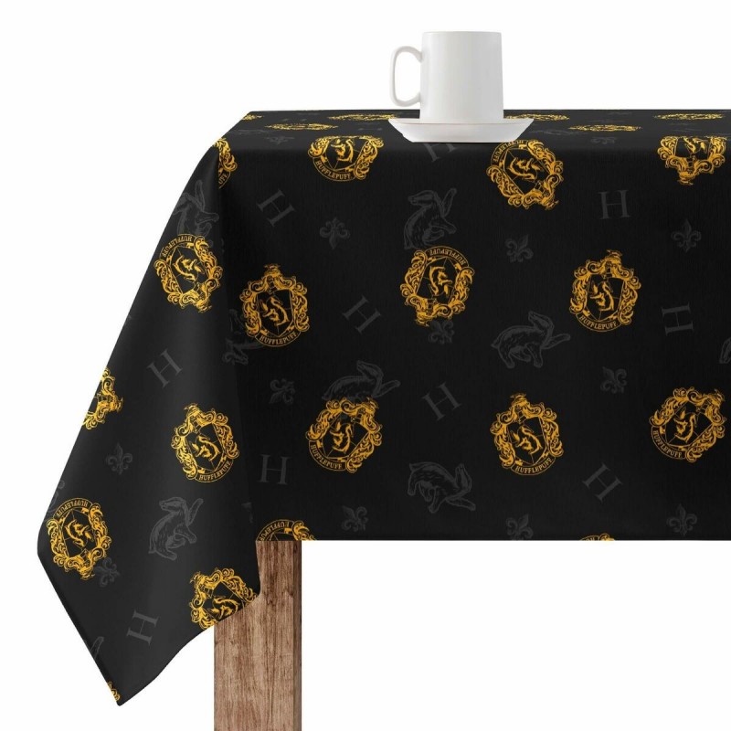 Tovaglia in resina antimacchia Harry Potter Hufflepuff Multicolore 300 x 150 cm